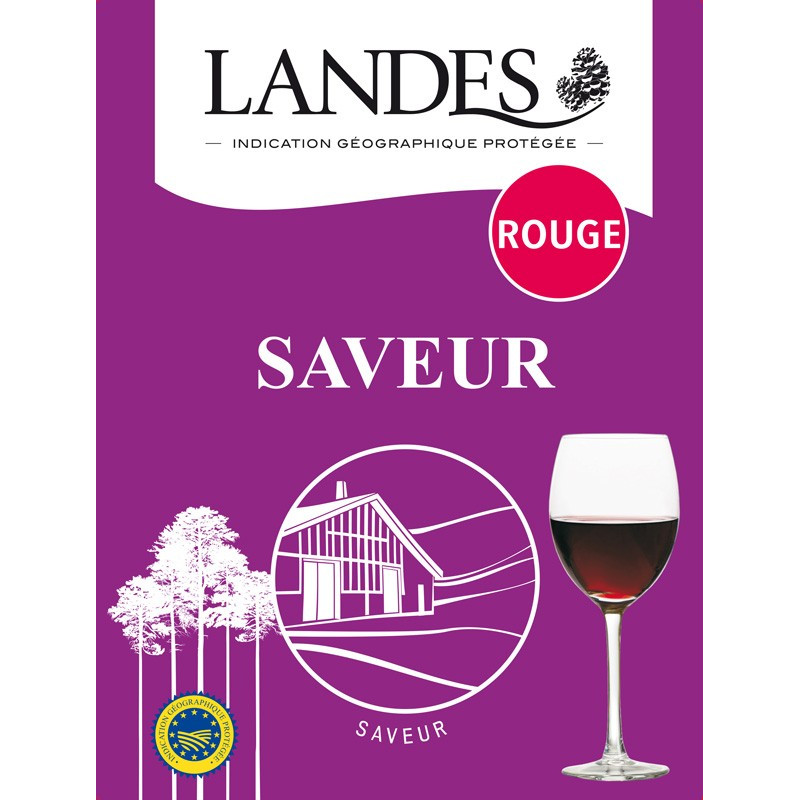 Bib Igp Landes Rouge 5 litres