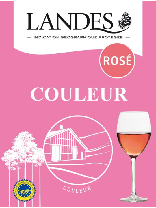 BIB IGP Landes Rosé 5 litres