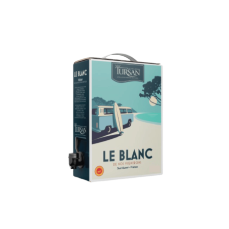 BIB AOP TURSAN LE BLANC 3 L