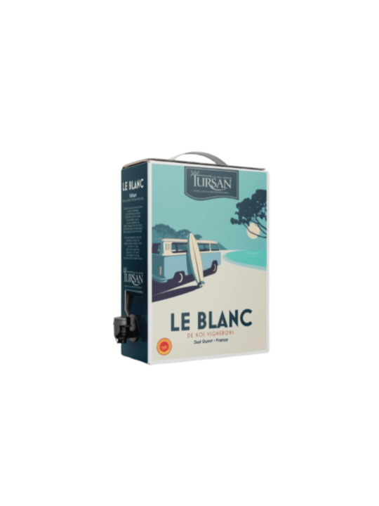 BIB AOP TURSAN LE BLANC 3 L