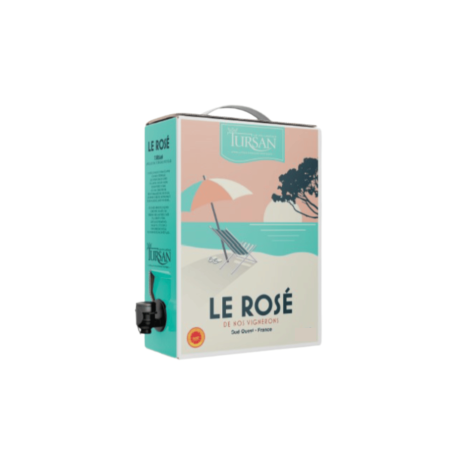 BIB AOP TURSAN LE ROSE 5 L