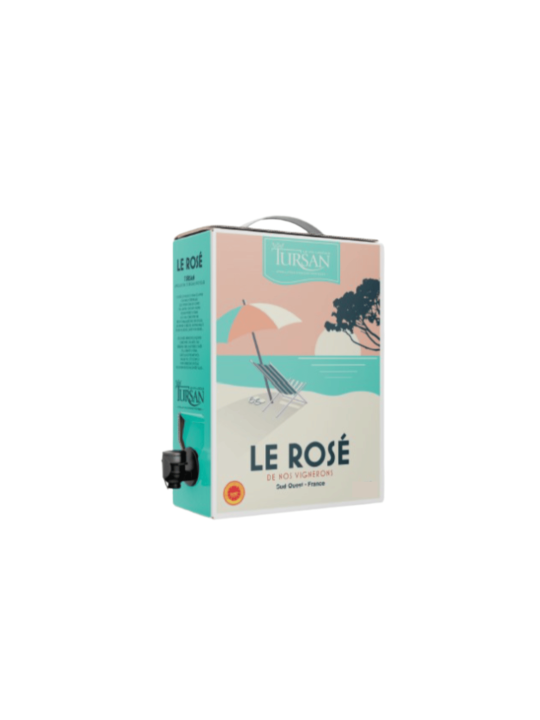 BIB AOP TURSAN LE ROSE 5 L