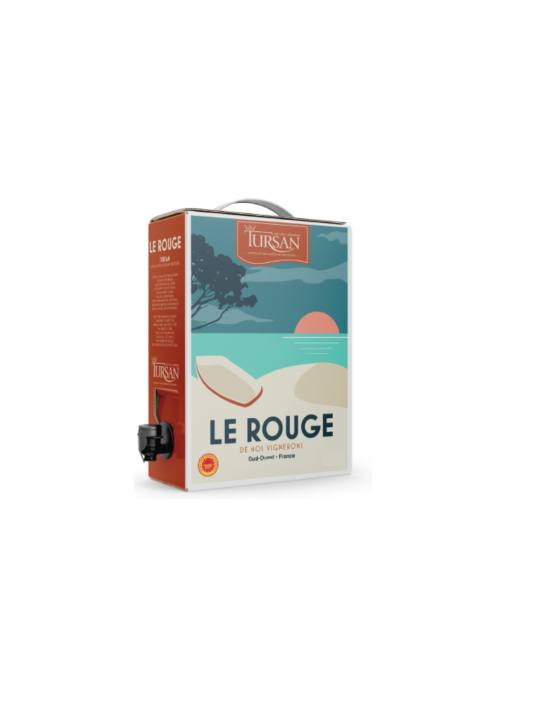 BIB AOP TURSAN LE ROUGE 3 L