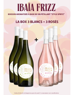 BOX Ibaïa Frizz blanc rosé