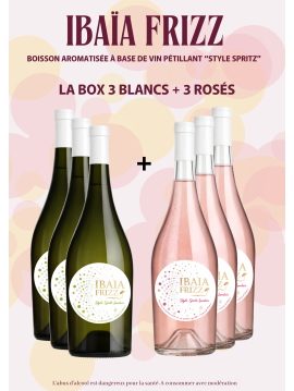 BOX Ibaïa Frizz blanc rosé