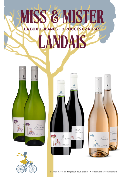 BOX Miss Landaise & Mister Landais - IGP Landes