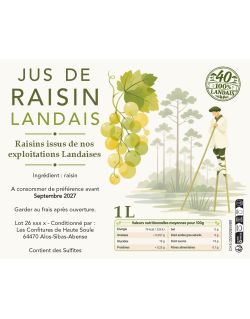 Jus de raisin BLANC