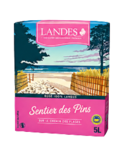 BIB IGP Landes Rosé 5 L...