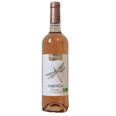 Vin AOP Tursan BIO rosé Damisela