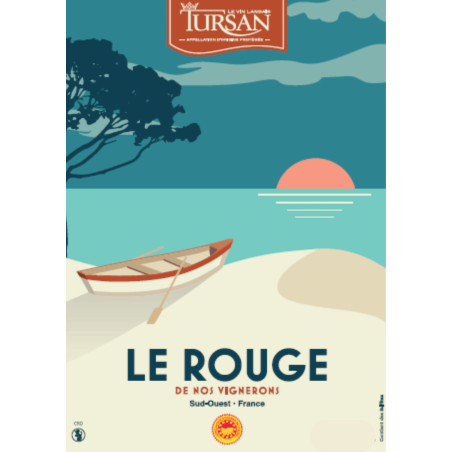 BIB AOP TURSAN LE ROUGE 3 L