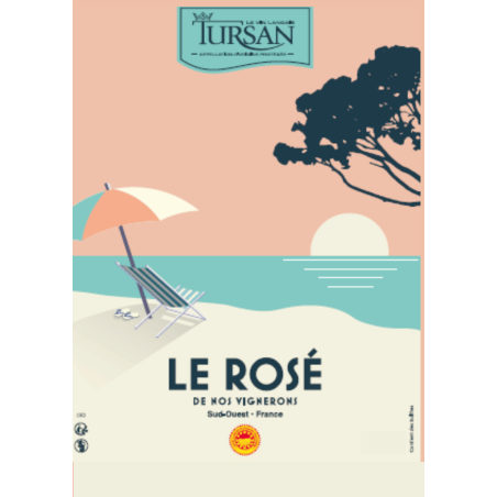 BIB AOP TURSAN LE ROSE 3 L
